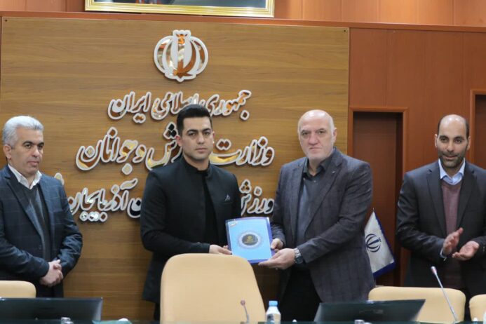 تقدیر از افتخارآفرینی میثم رشتبر