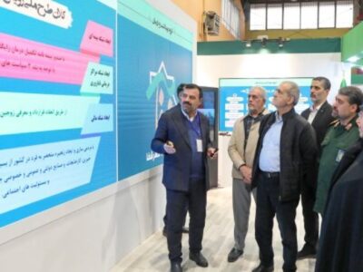 رئیس جمهور از نمایشگاه «الگوهای مسیر پیشرفت» بازدید کرد