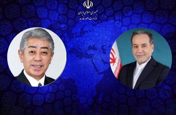 Araghchi, Japanese counterpart discuss Iran nuclear program