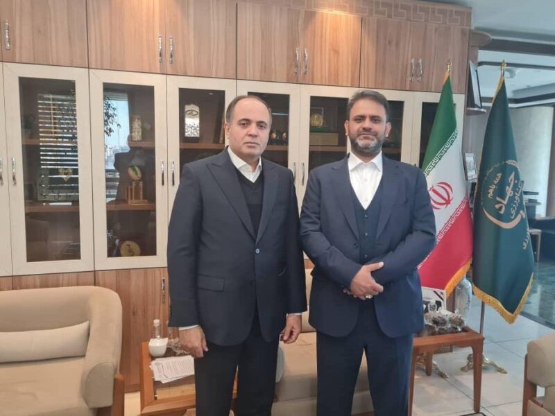 دیدار دکتر رضا جباری با وزیر جهاد کشاورزی