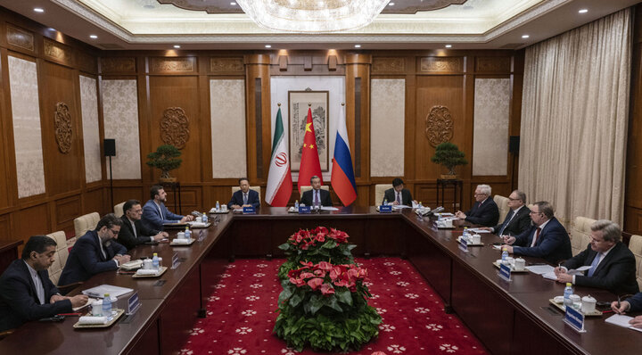 Iran-Russia-China meeting key step in resolving nuclear issue