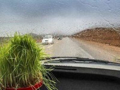 آسمان بارانی برخی استان‌ها در روز طبیعت