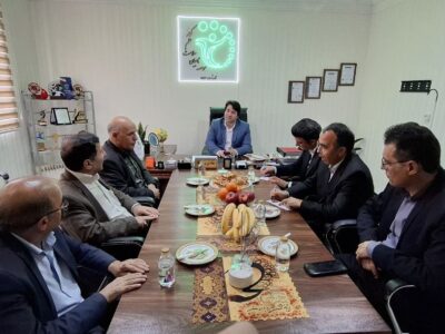 دیدار مدیر کل فنی حرفه ای استان اردبیل و معاونین و روسای ادارات از موسسه ناجیان سلامت علم کوثر