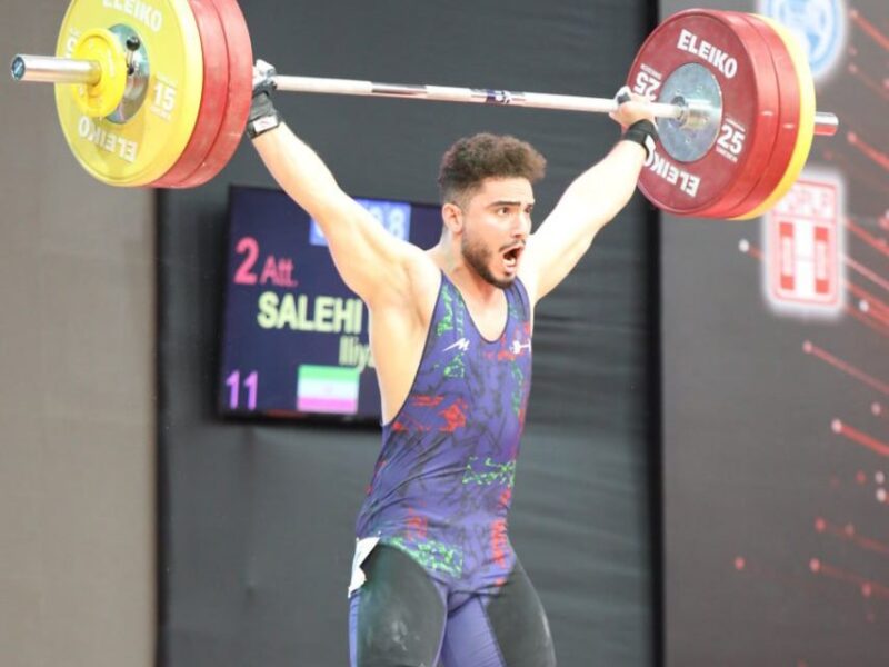 دعوت ایلیا صالحی پور به اردوی تیم ملی وزنهبرداری، جهت آمادگی مسابقات جهانی نروژ و بازیهای همبستگی کشورهای اسلامی