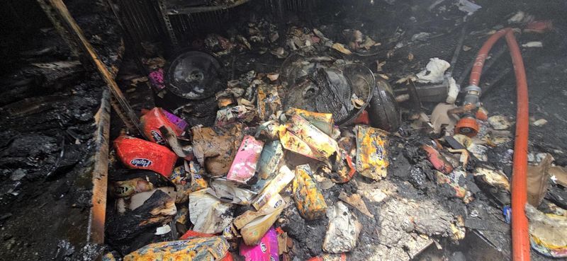 آتش سوزی ساختمان بیمه