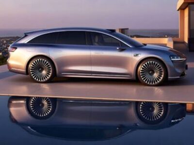 خودرو لوکس جدید هواوی در خیابان رویت شد/ تصاویر