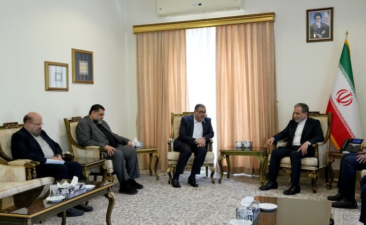 VIDEO: Hamas delegation hold talks with Iran FM