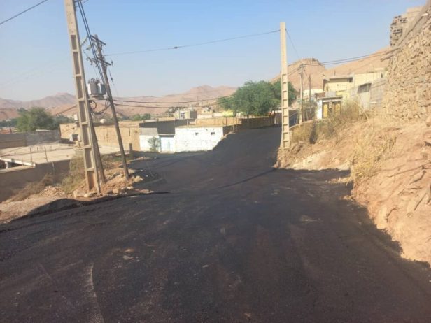 استمرار عملیات آسفالت معابر بازار چشمهعلی گامی جدید در بهبود زیرساختهای شهری