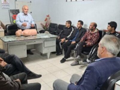 کارگاه احیای قلبی ریوی و مغزی در ورزشگاه توحید عباسی برگزار شد