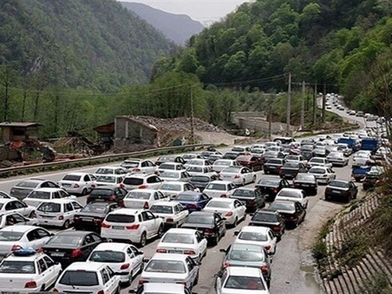 ترافیک سنگین در آزادراه تهران – شمال