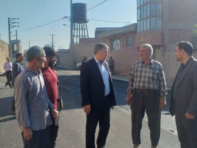 تاکید فرماندار ملکان بر لزوم رعایت استانداردهای فنی در اجرای پروژه‌های عمرانی