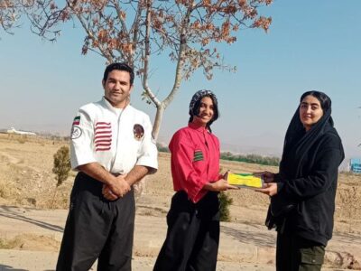 نعمتی نائب رئیس گنگ توان بانوان شهرستان جلفا و منطقه آزاد  شد