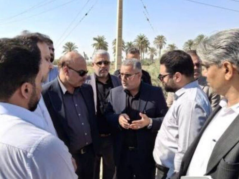 بازدید معاون فنی و راه روستایی سازمان از پروژههای راههای روستایی شهرستان شادگان