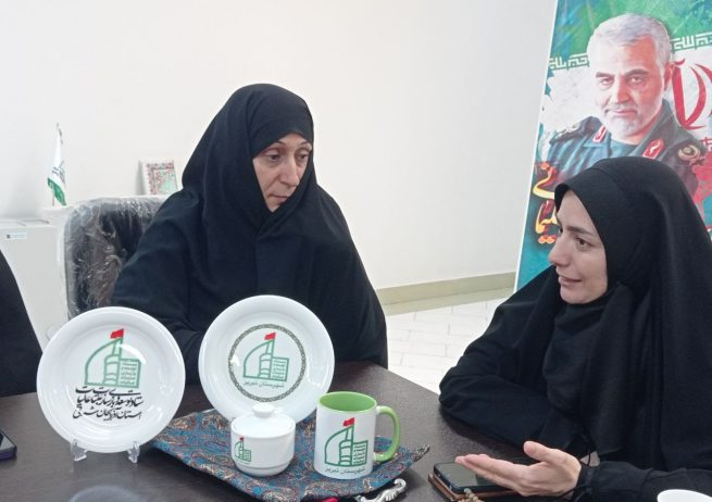 حضور و دیدار معاونت بانوان ستاد توسعه و بازسازی عتبات عالیات کشور در تبریز