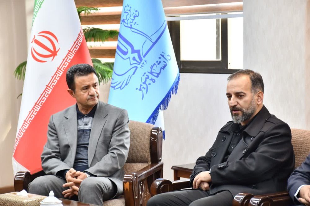 دیدار صمیمی رئیس دانشگاه تبریز با اعضای بسیج رسانه آذربایجان شرقی