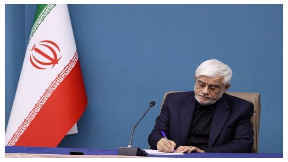 معاون اول رئیسجمهور درگذشت خواهر محمود احمدی نژاد را تسلیت گفت