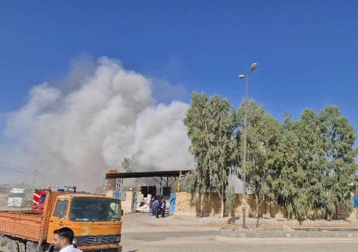 Fire erupts at oil refining company in central Iran