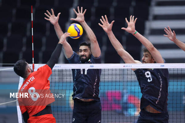 Iran’s men’s volleyball victorious over Turkey: Riyadh 2025