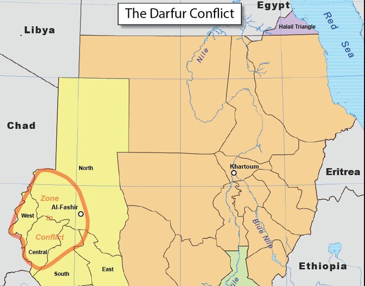 Why is Darfur,َ Fashir strategically important in W Sudan?