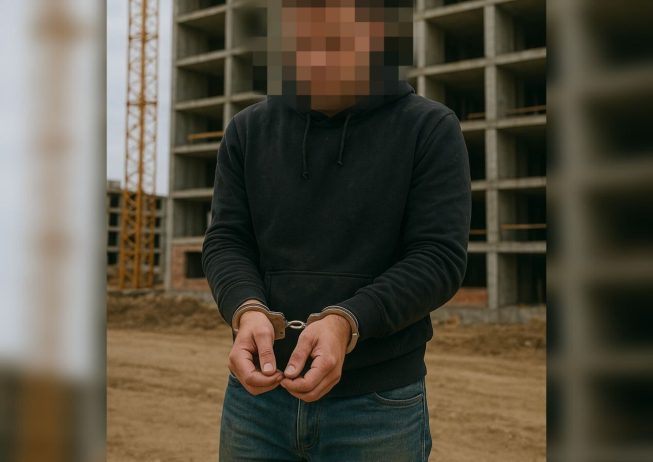 سارق ساختمان های نیمه کاره در  میانه  دستگیر شد