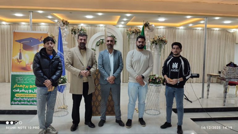 برگزاری مراسم بزرگداشت روز دانشجو به همت شبکه بهداشت و درمان شهرستان مرند