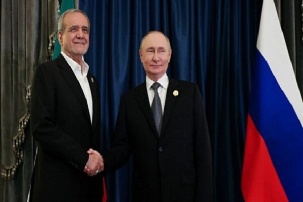 Iran, Russia presidents meet in Ashgabat