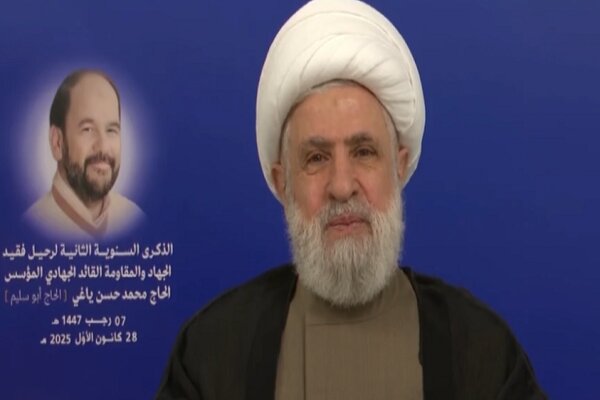 “We won’t surrender and we’ll defend our land,” Qassem says
