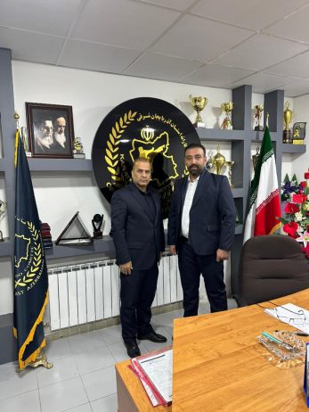 دیدار نماینده کیوکوشین دو کاراته استان با  رئیس هیات کاراته آذربایجان شرقی