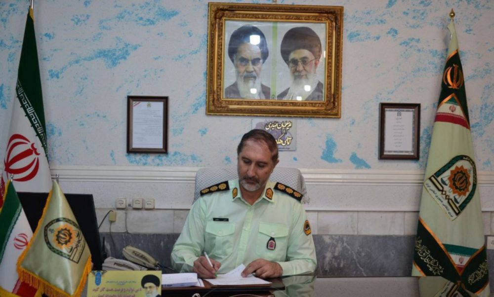 پیام تبریک فرمانده انتظامی شهرستان میانه به مناسبت هفته سربازان گمنام امام زمان (عج)