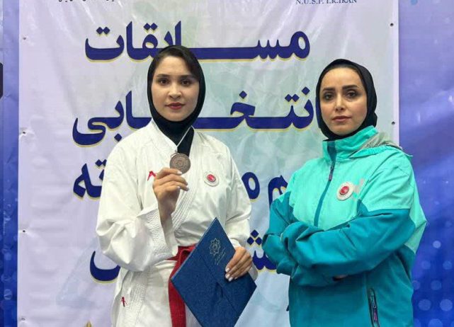 درخشش دانشجوی دانشگاه تبریز در رقابت‌های انتخابی تیم ملی کاراته دانشجویان