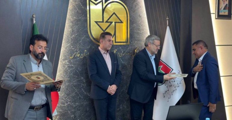 تجلیل از جانبازان شاغل در ادارهکل راهداری و حمل ونقل جادهای استان فارس