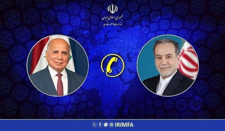 Iran, Iraq FMs stress cooperation for regional security