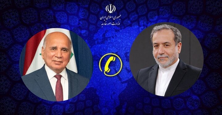 Iran, Iraq foreign ministers discuss regional developments