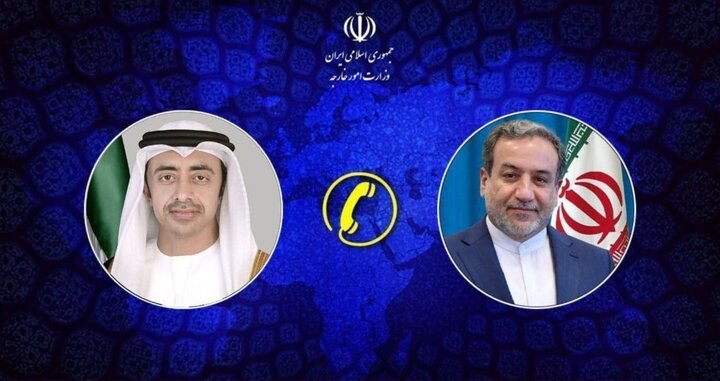 Iran, UAE foreign ministers discuss regional developments