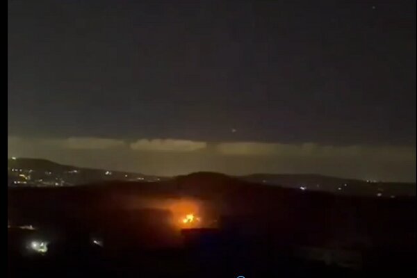 Israeli regime strikes Palestinian refugee camp in Lebanon