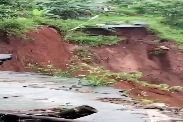 VIDEO: Footage shows massive landslide hit Indonesia