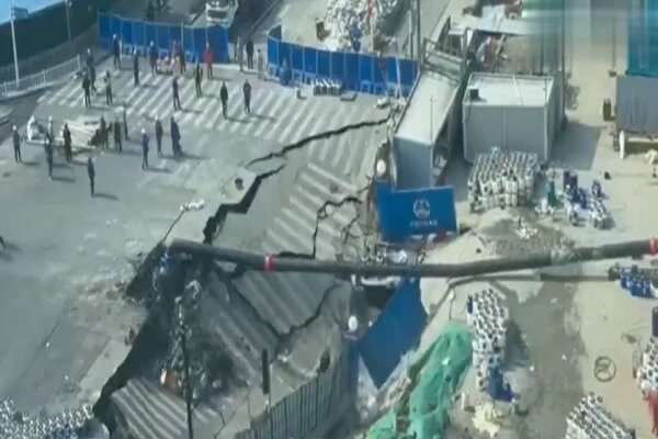 VIDEO: Land subsidence in Shanghai, China