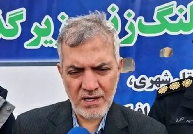 فرماندار بهارستان: یک کارخانه تولید باتری در جاده آدران به شهریار هدف تجاوز قرار گرفت