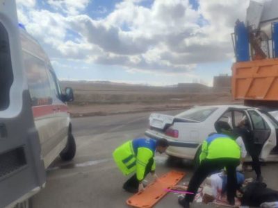 یک فوتی و پنج مصدوم درسانحه رانندگی شهرستان میانه 