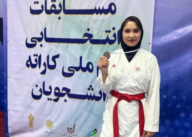 راهیابی دانشجوی دانشگاه تبریز به اردوی تیم ملی کاراته دانشجویان 