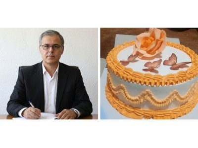 ناصر غلامی هوجقان ۴۹ ساله شد؛ نگاهی به جشن تولد او با کیک خاص