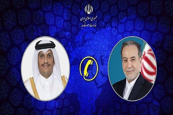 Iran, Qatar FMs hold talks on regional developments by phone