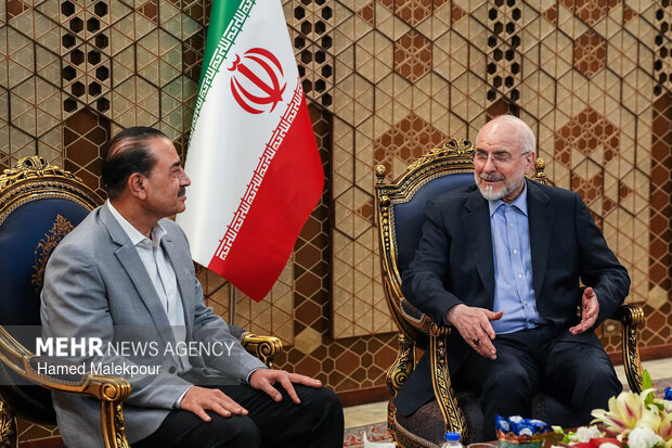Iran won’t back down from its rights, Ghalibaf tells Munir