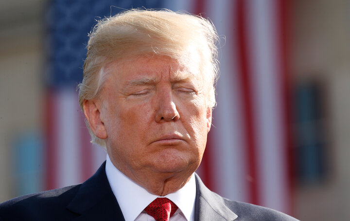 Trump once again pulls back on threats against Iran