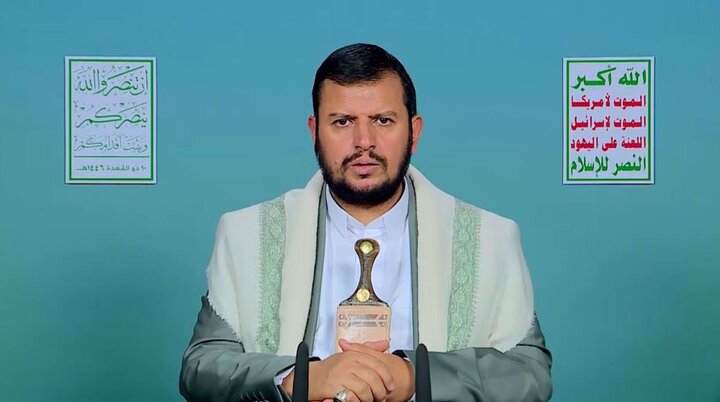 Ansarallah leader hails Iran on great victory over US, Israel