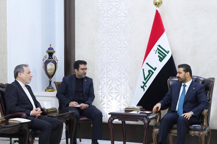 Araghchi meets Iraqi premier in Baghdad for talks