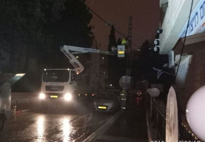Blackout in occupied Israeili town after suspected blast