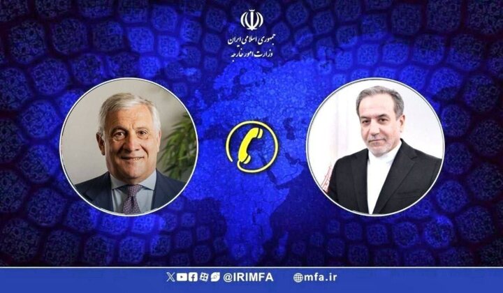 Iran, Italy FMs discuss MoU in phone call