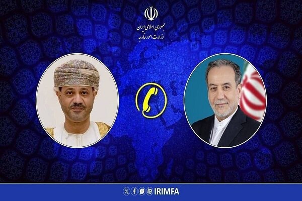 Iran, Oman FMs hold call on Tehran-Washington MoU