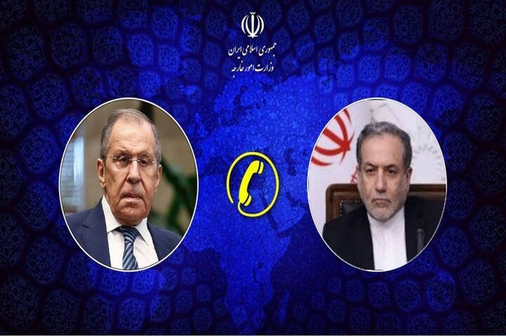 Araghchi, Lavrov hold phone conversation